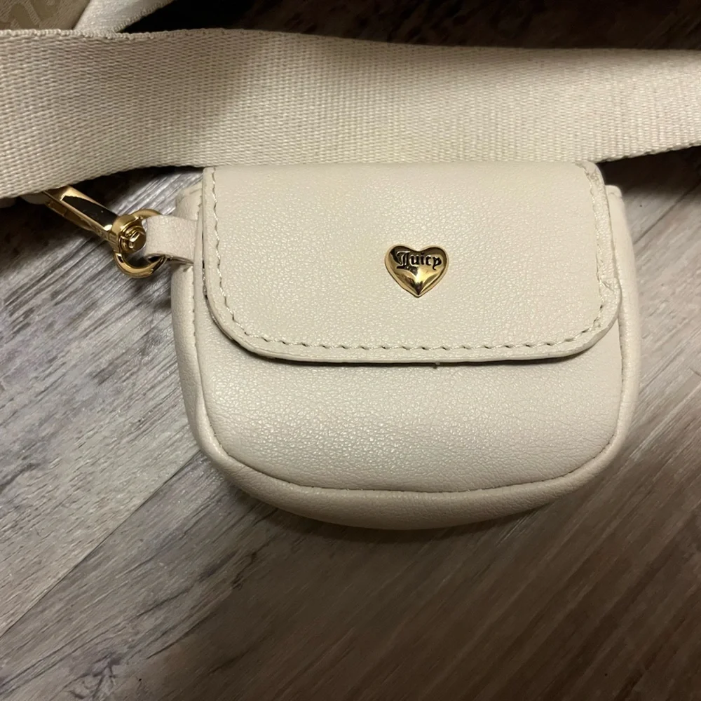 Juicy Couture Black and White Logo Interior Tote